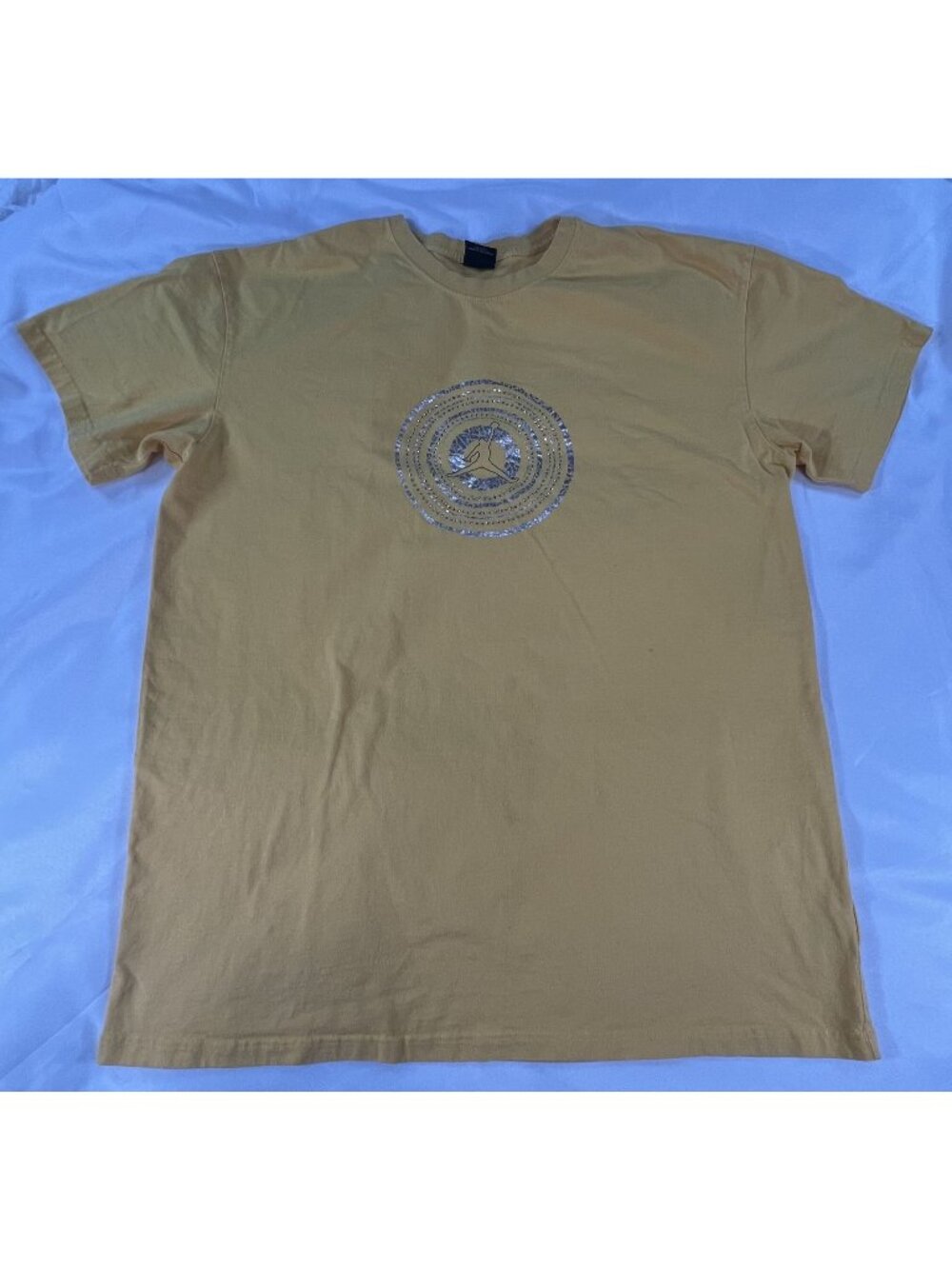 Nike Air Jordan Jumpman Vintage T-Shirt Men's XXL Yellow
